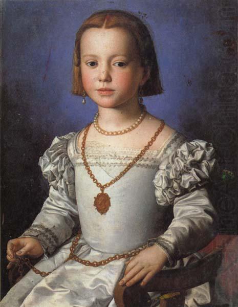 Agnolo Bronzino Portrait of Bia china oil painting image
